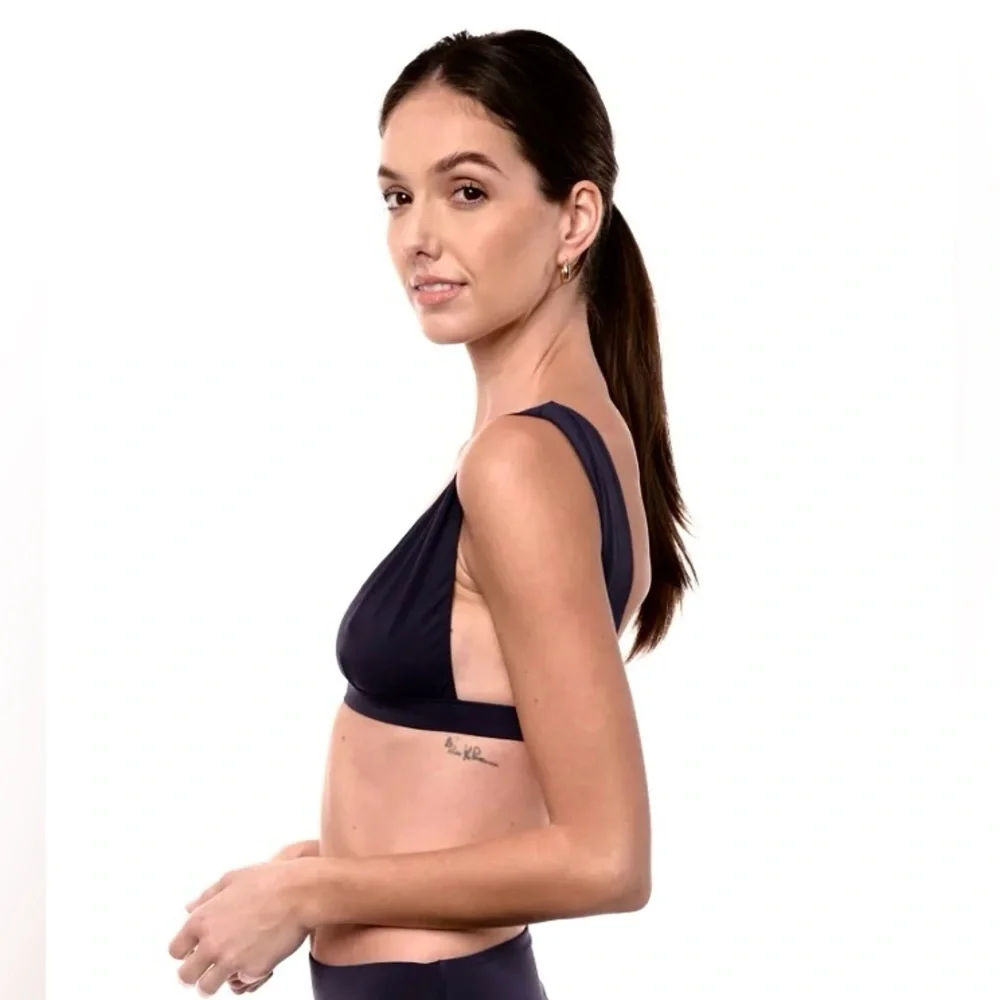 NWT [Summersalt] Plunge Bikini Swim Top Sea Urchin Black Women’s Multiple Sizes - Picture 2 of 10